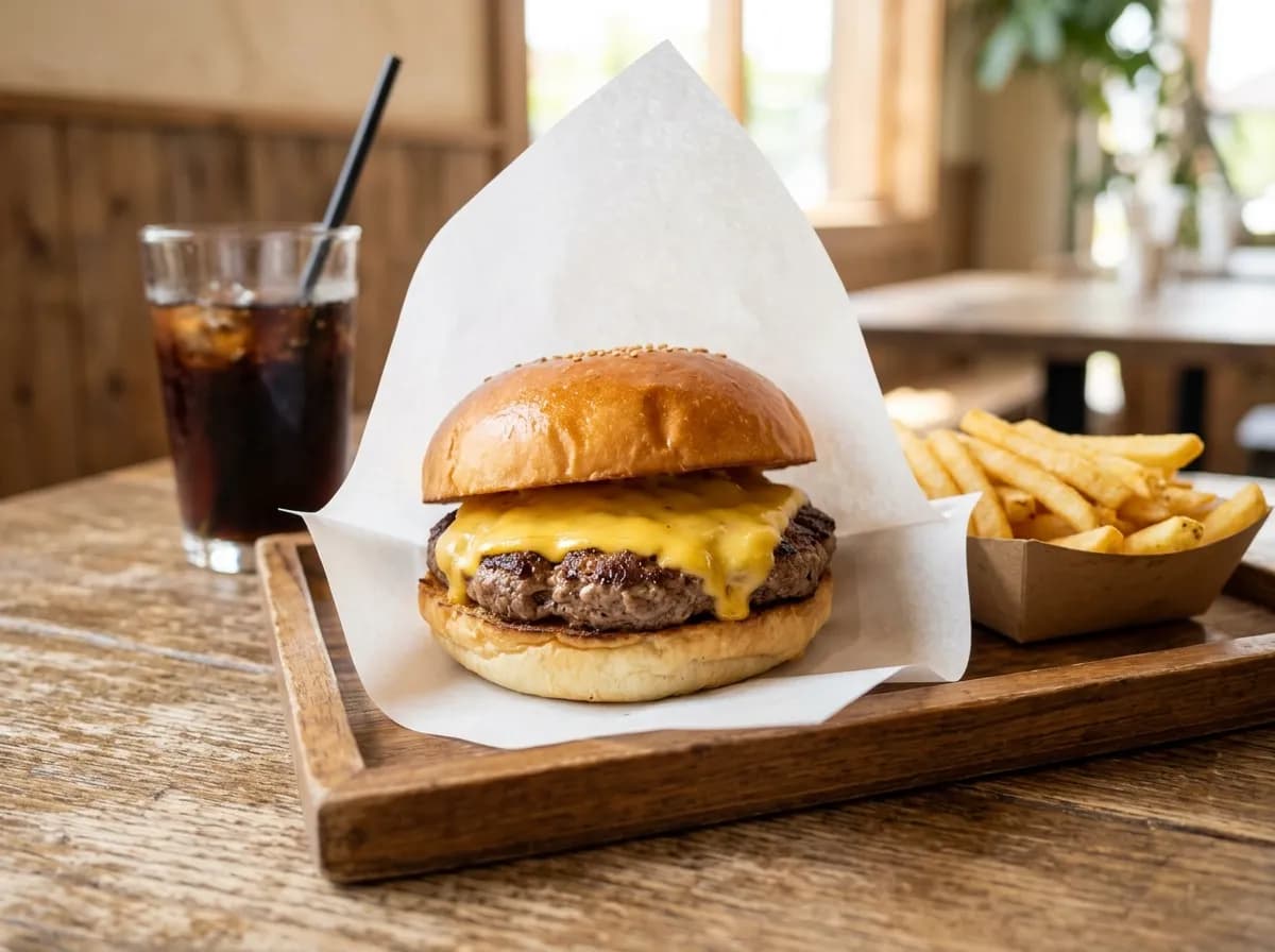 Plain SONIC Cheeseburger at Sonic Drive-In, Burgers menu 2026