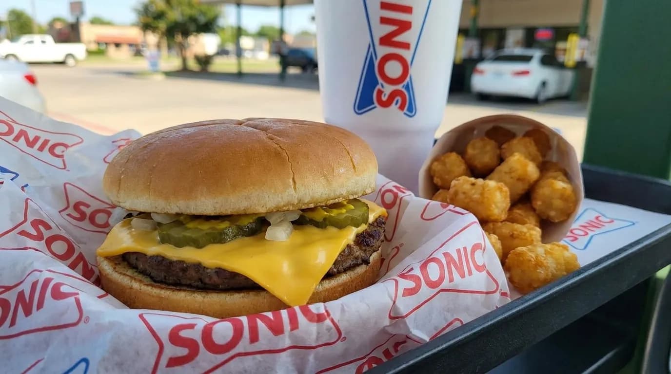 SONIC Cheeseburger