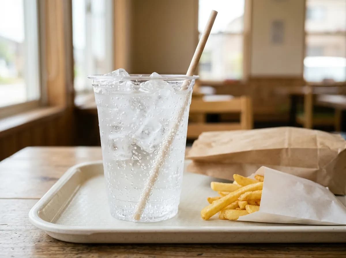 Sprite, a vegetarian item on the Sonic Drive-In menu