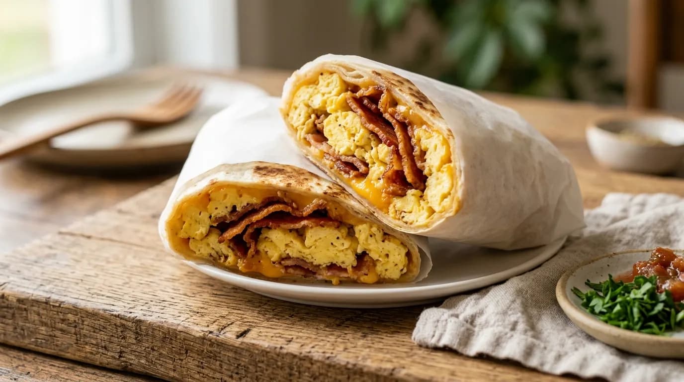 Bacon Breakfast Burrito at Sonic Drive-In, Breakfast menu 2026