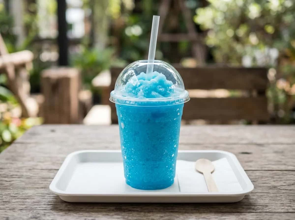 Blue Coconut Slush at Sonic Drive-In, Slushes menu 2026