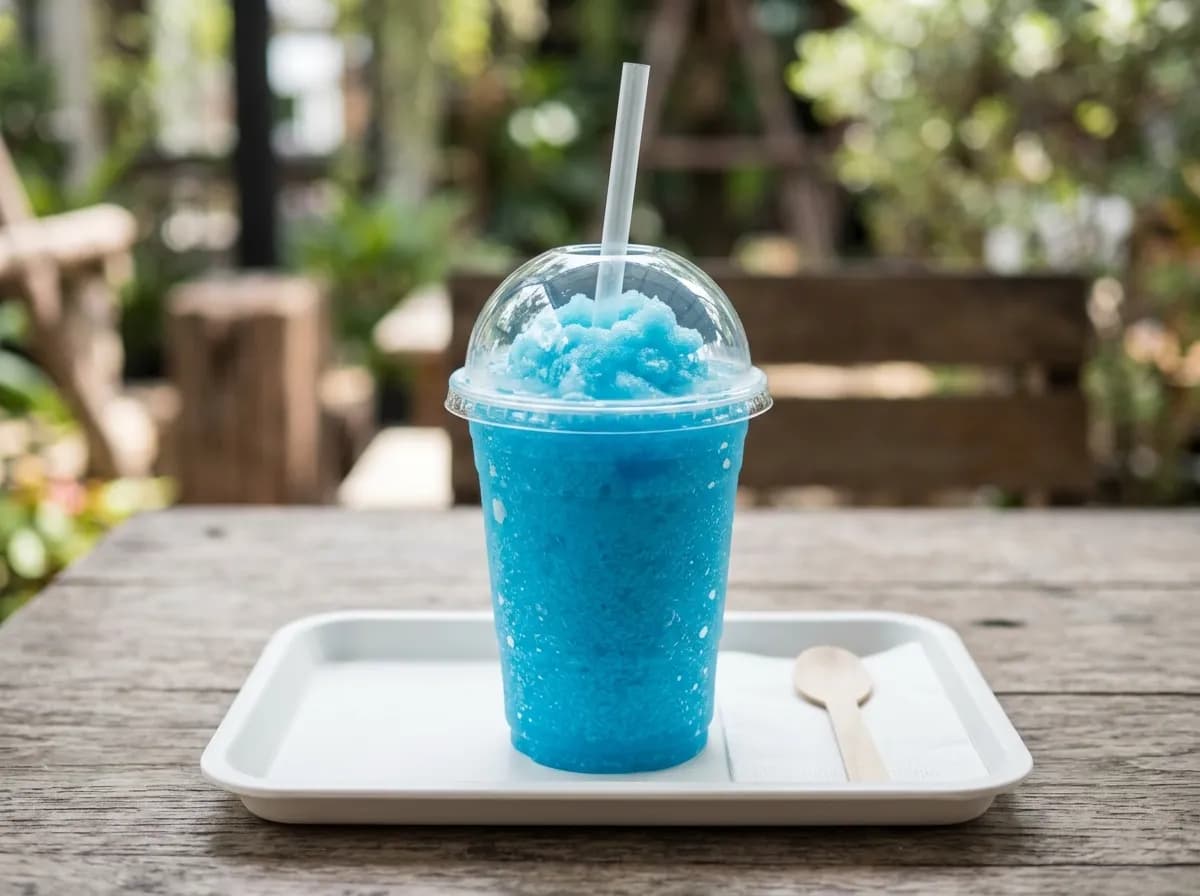 Blue Coconut Slush at Sonic Drive-In, Slushes menu 2026