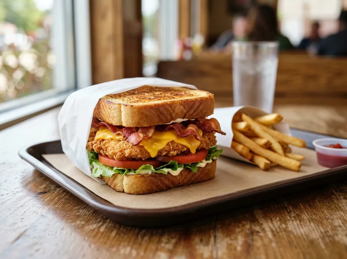 Chicken Club Toaster at Sonic Drive-In, Sandwiches menu 2026
