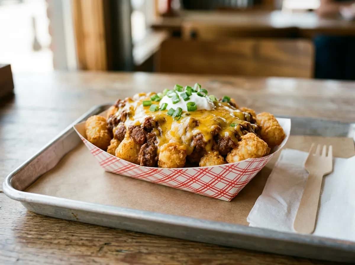 Chili Cheese Tots at Sonic Drive-In, Sides and Tots menu 2026