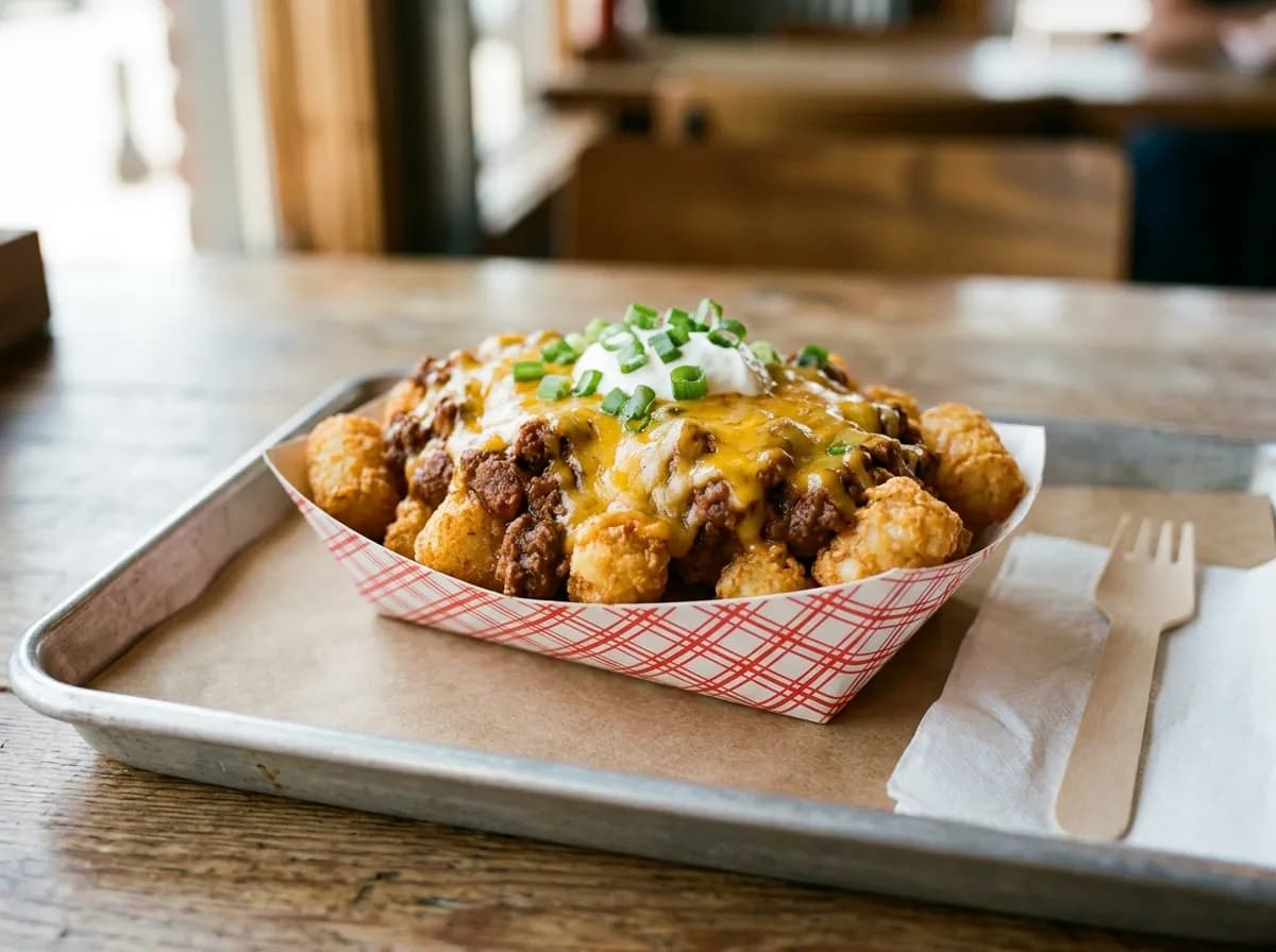 Chili Cheese Tots at Sonic Drive-In, Sides and Tots menu 2026