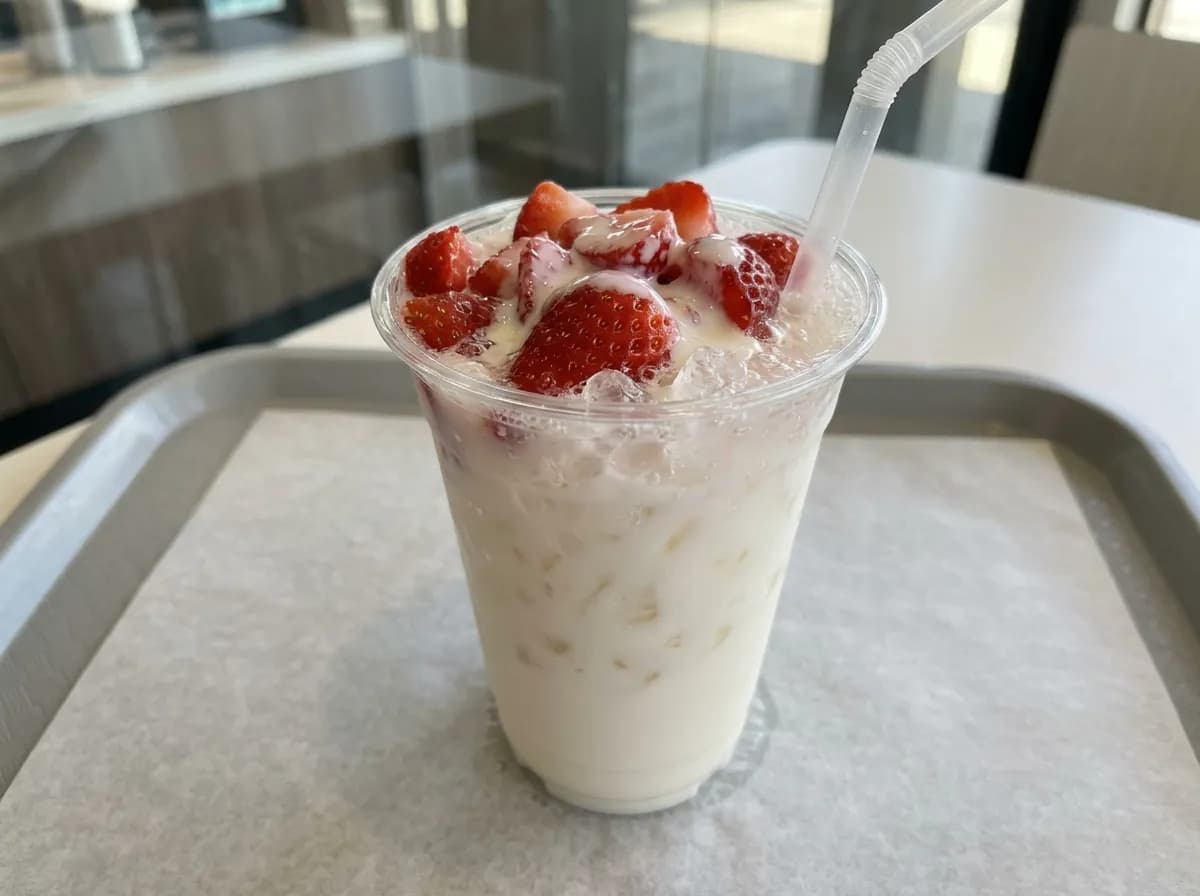 Cocoberry Cream, a vegetarian item on the Sonic Drive-In menu