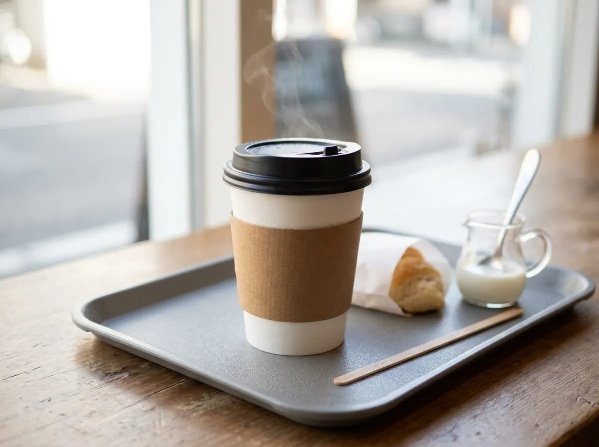 Coffee, a vegetarian item on the Sonic Drive-In menu