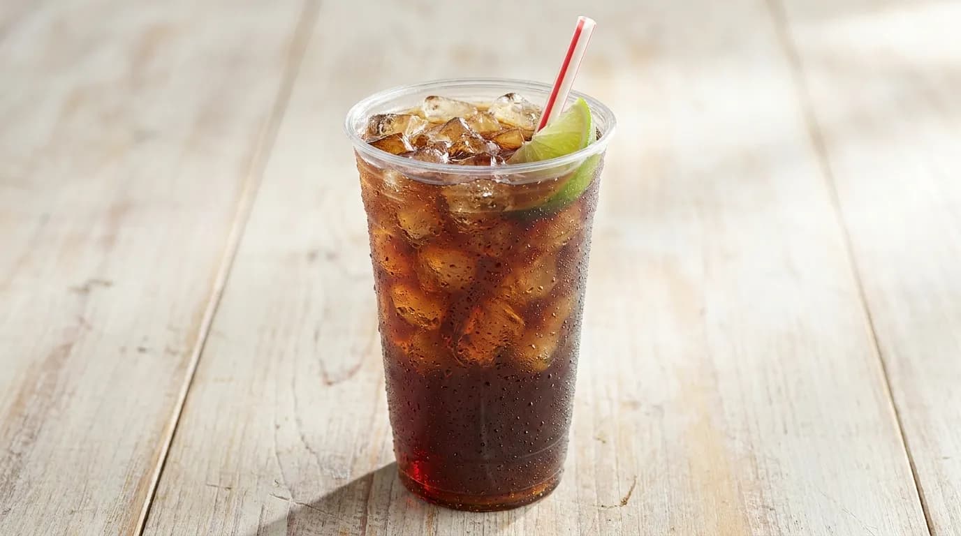 Dr. Pepper, a vegetarian item on the Sonic Drive-In menu