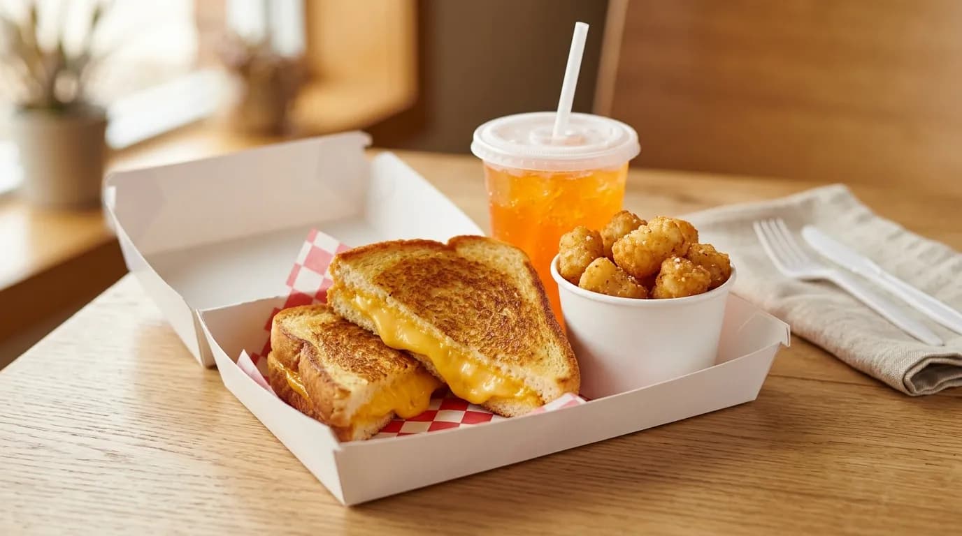 Grilled Cheese Wacky Pack at Sonic Drive-In, Wacky Pack Kids Meals menu 2026