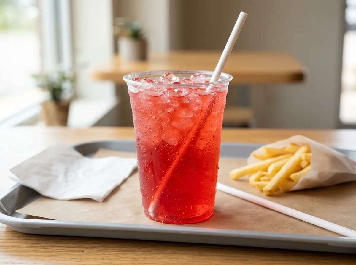 Hi-C Fruit Punch, a vegetarian item on the Sonic Drive-In menu