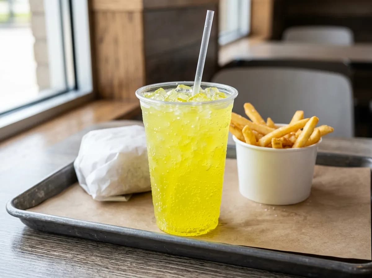 Mello Yello, a vegetarian item on the Sonic Drive-In menu