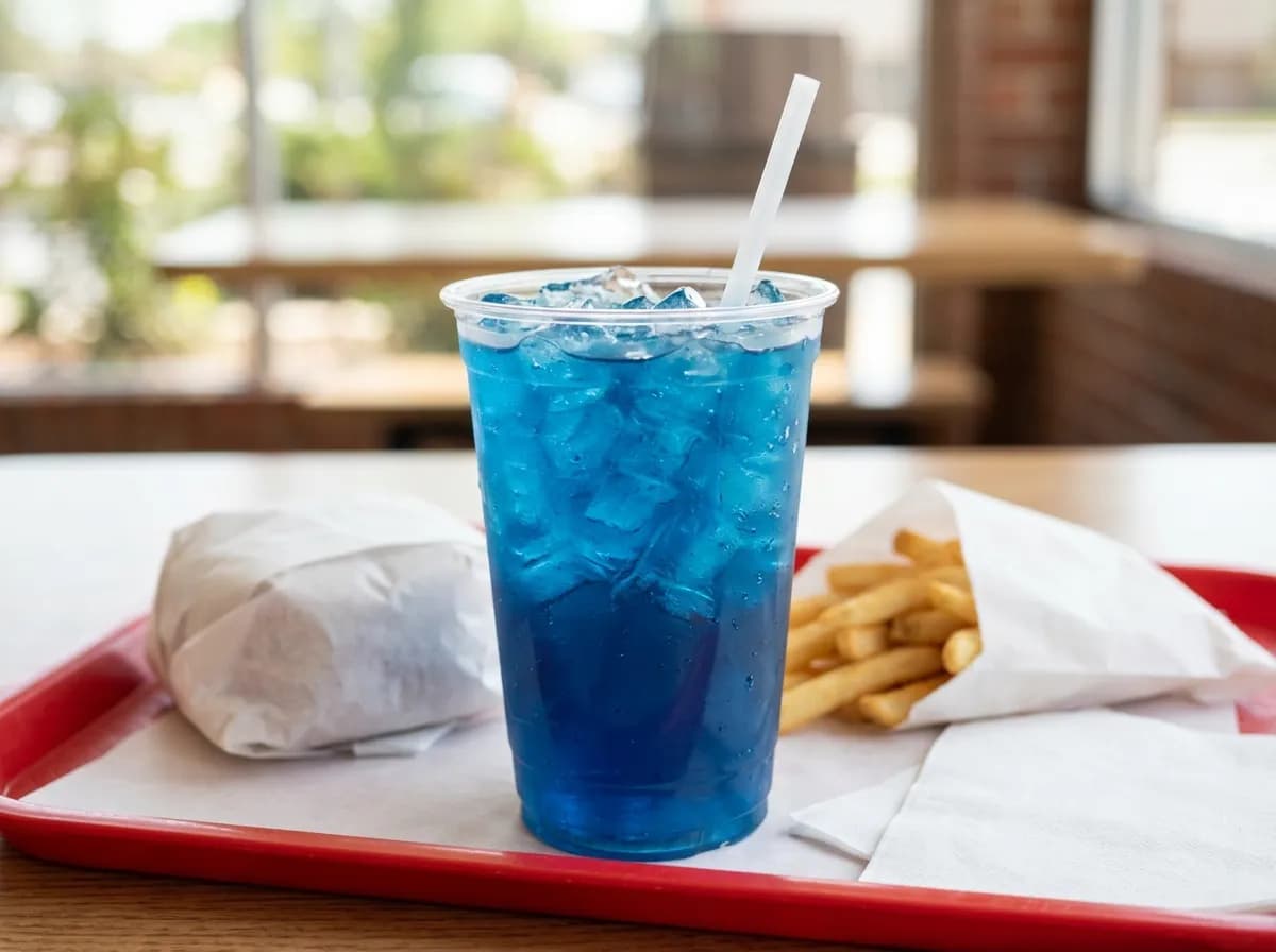 POWERADE Mountain Berry Blast, a vegetarian item on the Sonic Drive-In menu