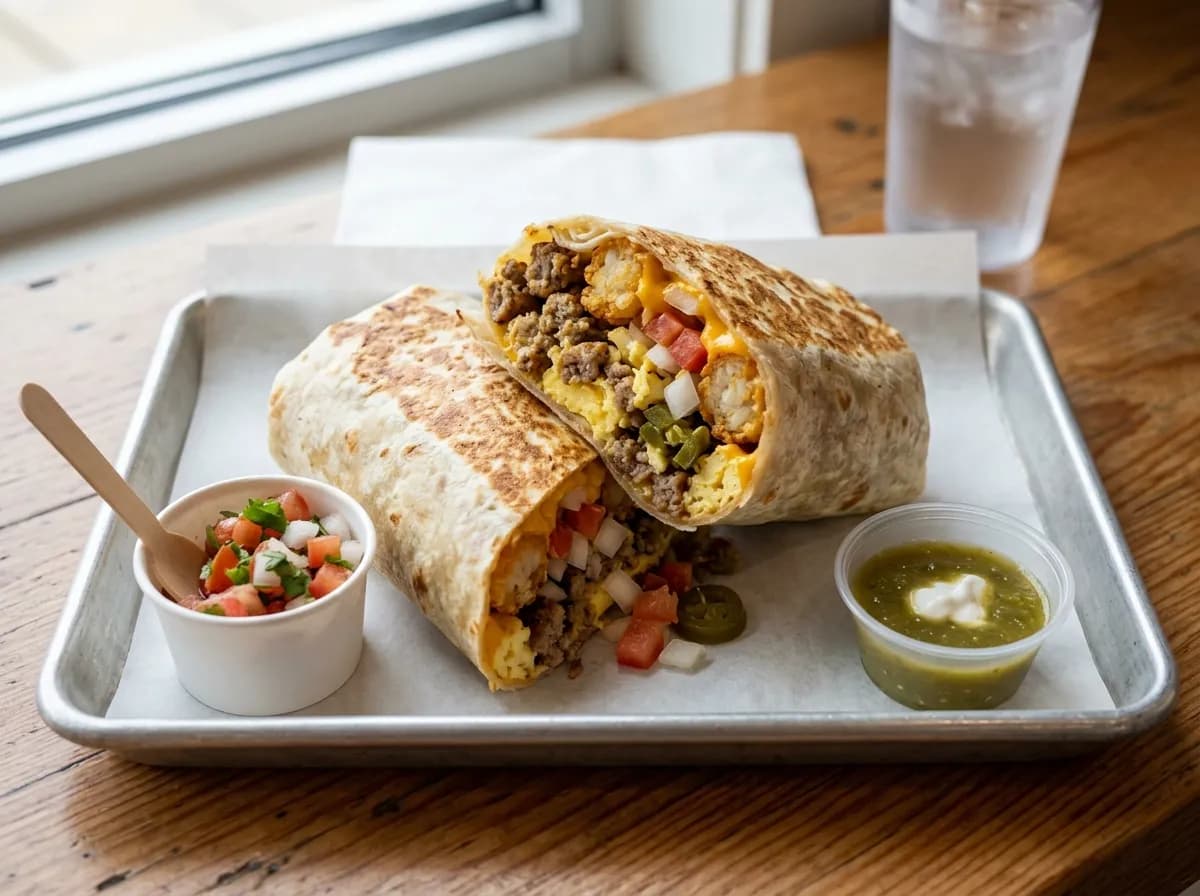 SuperSONIC Breakfast Burrito at Sonic Drive-In, Breakfast menu 2026