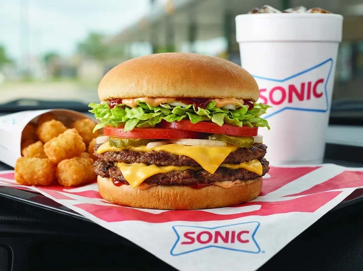 SuperSONIC Double Cheeseburger, Sonic Drive-In Signature Item 2026