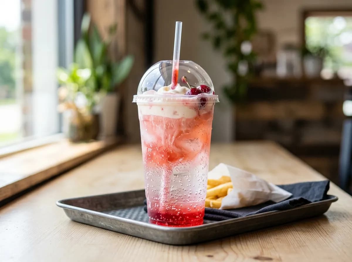 Twisted Flamingo, a vegetarian item on the Sonic Drive-In menu
