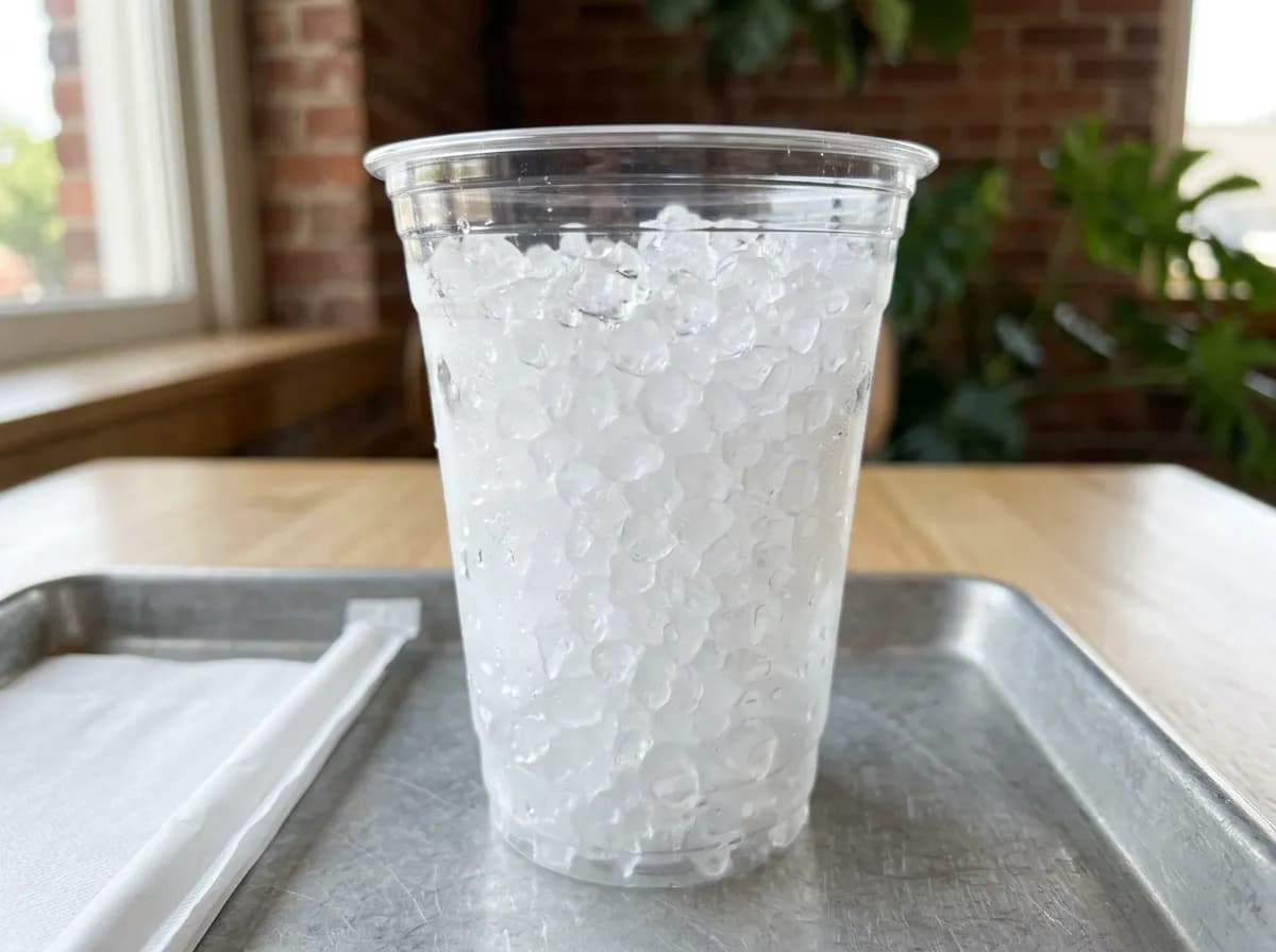 Water at Sonic Drive-In, Ice and Water menu 2026